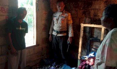 Bhabinkamtibmas-Naioni-Tindaklanjuti-Laporan-Warga-Terkait-Kebakaran-Kamar-Tidur