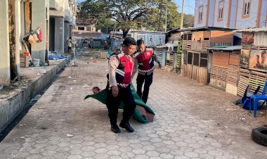 Pelaku-Lari-Berhamburan,-Samapta-Polresta-Kupang-Kota-Gerebek-Judi-Sabung-Ayam-di-Kompleks-Pasar-Oeba.