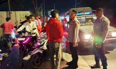 Pastikan-Situasi-Kamtibmas-Tetap-Aman-dan-Kondusif,-Polsek-Maulafa-Rutin-Patroli-Imbangan-Cipta-Kondisi.