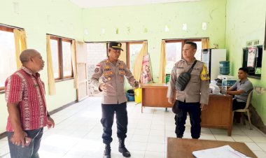 Kapolsek-Maulafa-Temui-Lurah-dan-Camat-Maulafa-Koordinasi-Jelang-Pelaksanaan-Jumat-Curhat-Polresta-Kupang-Kota