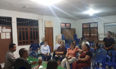 Bhabinkamtibmas-Manulai-Dua-Mediasi-Perselisihan-Warga,-Akibat-Postingan-Video-di-Facebook.