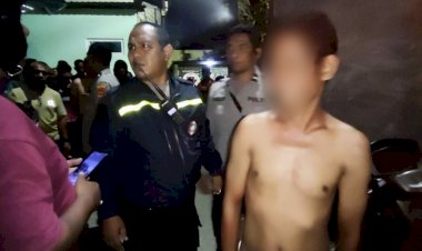 Cepat-Tanggap!-Bhabinkamtibmas-Nunleu-Amankan-Pria-Mabuk-yang-Resahkan-Warga-dengan-Sajam.