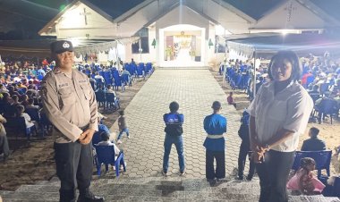 Amankan-Ibadah-Natal-2025,-68-Personel-Gabungan-Disebar-Jaga-29-Gereja-di-Wilayah-Hukum-Polsek-Maulafa.