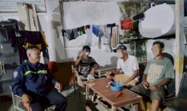 Bhabinkamtibmas-Fatufeto-Respon-Cepat-Aduan-Warga,-Tertibkan-Keributan-Warga-pada-Dini-Hari.