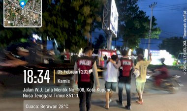 Respon-Cepat-Aduan-Call-Center-110,-Sat-Samapta-Polresta-Kupang-Kota-Amankan-Pria-Mabuk-yang-Resahkan-Warga-di-Depan-Ramayana.