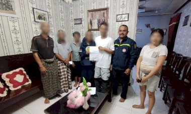 Respon-Cepat-Laporan-Ketua-RT,-Bhabinkamtibmas-Kelurahan-Mantasi-Selesaikan-Perselisihan-Warga-Melalui-Problem-Solving.