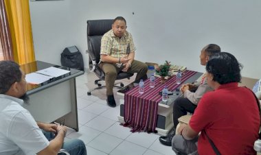 Kapolsek-Alak-Kunjungi-PT.-Pelni-Kupang,-Bahas-Perlindungan-Penumpang-dari-Calo-Tiket.