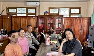 Kapolsek-Maulafa-Pimpin-Tahap-II-Kasus-Pencabulan-Anak-di-Sikumana-ke-Kejari-Kota-Kupang