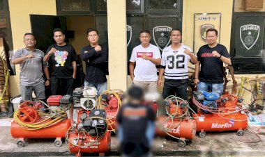 Sasar-Bengkel-Tambal-Ban,-Spesialis-Pencuri-Kompresor-Diringkus-Jatanras-Polresta-Kupang-Kota.