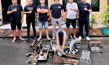 Terekam-CCTV,-Jatanras-Polresta-Kupang-Kota-Ringkus-Komplotan-Pencuri-Spesialis-Suku-Cadang-Mesin-Mobil.