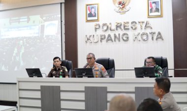 Jelang-Operasi-Ketupat-2026:-Kapolresta-Kupang-Kota-dan-Forkopimda-Ikuti-Rakor-Lintas-Sektoral-Bersama-Kapolri.