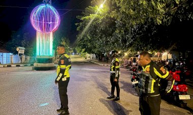 Satlantas-Polresta-Kupang-Kota-Bubarkan-Aksi-Balap-Liar-Jalanan-di-Airmata