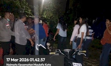 Polsek-Maulafa-Patroli-Dini-Hari-di-Naimata,-Fokus-Sejumlah-Pesta-Syukuran-Wisuda.