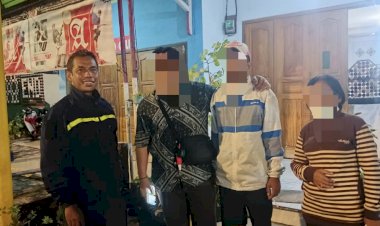 Bhabinkamtibmas-Nunbaun-Sabu-Respons-Cepat-Laporan-Warga,-Amankan-ODGJ-dan-Antar-ke-RSJ-Naimata.