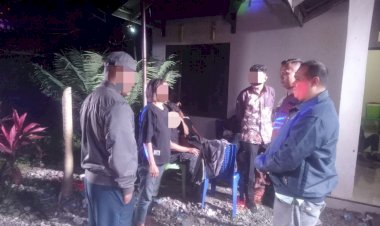 Patroli-Dini-Hari-Polsek-Maulafa,-Imbau-Pesta-Wisuda-di-Sikumana.