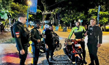 Polresta-Kupang-Kota-Bubarkan-Aksi-Balap-Liar,-Empat-Motor-Diamankan.