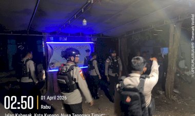 Sigap-Tanggapi-Laporan-110,-Polresta-Kupang-Kota-Redam-Keributan-di-Acara-Wisuda.