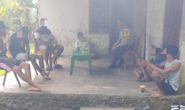 Bhabinkamtibmas-Naioni-Mediasi-Kasus-Penganiayaan,-Kedua-Pihak-Sepakat-Damai.