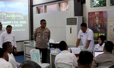 Polresta-Kupang-Kota-Sambut-Tim-Audit-Kinerja-Itwasda-Polda-NTT,-Tekankan-Akuntabilitas-dan-Transparansi-Pengelolaan-Anggaran.