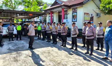 Apel-Pagi-Polsek-Maulafa:-Kapolresta-Kupang-Kota-Tekankan-Keiklasan-Dalam-Memberi-Pelayanan-kepada-Masyarakat.