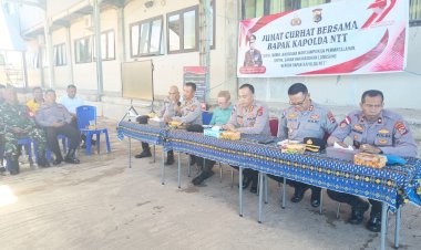 “Jumat-Curhat”-Polda-NTT-di-Kelurahan-Bello:-Pencurian,-HIV/AIDS,-hingga-Persoalan-Sosial-Jadi-Sorotan.