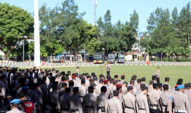 Apel-“May-Day”-2026,-Polresta-Kupang-Kota-Siagakan-Ratusan-Personel-Gabungan.
