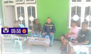 Bhabinkamtibmas-Penkase-Oeleta-Mediasi-Perselisihan-Warga,-Masalah-Diselesaikan-Secara-Kekeluargaan.