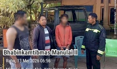 Curiga-Hendak-Mencuri-Besi-Bengkel,-Seorang-Anak-Diamankan-Bhabinkamtibmas-Manulai-Dua.
