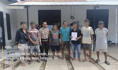 Redam-Konflik-di-Kos-kosan,-Bhabinkamtibmas-Kelurahan-Fontein-Berhasil-Selesaikan-Kasus-Perkelahian-Lewat-Problem-Solving.