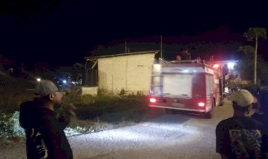 Polsek-Maulafa-Amankan-Seorang-Pria-yang-Nekat-Bakar-Rumahnya-Sendiri-di-Sikumana
