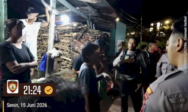 Patroli-Lampu-Biru-Sat-Samapta-Polresta-Kupang-Kota-Ciptakan-Rasa-Aman,-Satu-Pelaku-Keributan-Diamankan.