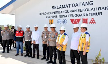 Kapolda-NTT-Tinjau-Pembangunan-Sekolah-Rakyat,-Wujud-Dukungan-terhadap-Peningkatan-Akses-Pendidikan.