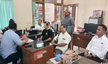 Polsek-Maulafa-Limpahkan-Tersangka-Penganiayaan-di-Oepura-ke-Kejaksaan,-Kapolsek-Imbau-Warga-Jauhi-Miras.