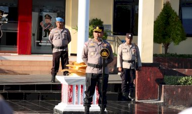 Apel-Jam-Pimpinan,-Wakapolresta-Kupang-Kota-Dorong-Profesionalisme-dan-Akuntabilitas-Personel.