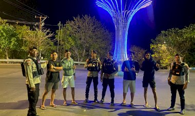 Antisipasi-Kriminalitas-Malam-Hari,-Sat-Samapta-Polresta-Kupang-Kota-Gelar-Patroli-Lampu-Biru.
