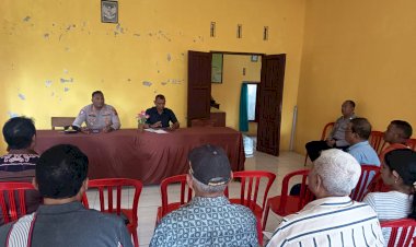 Kapolsek-Maulafa-Silaturahmi-ke-Lurah-Kolhua,-Bahas-Sinergitas-Jaga-Kamtibmas