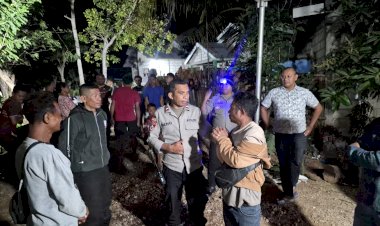 Patroli-Cipta-Kondisi-Polsek-Maulafa-Beri-Imbauan-di-Dua-Pesta-Nikah,-Masyarakat-Respons-Positif.