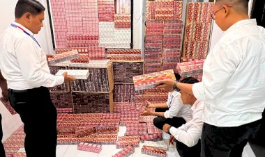 Ditreskrimsus-Polda-NTT-Bongkar-Dugaan-Peredaran-Rokok-Ilegal-di-Empat-Kabupaten,-Ribuan-Bungkus-Diamankan.