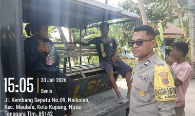 Gercep-Sambangi-TKP-Pencurian-HP-di-Naikolan,-Bhabinkamtibmas-Utamakan-Mediasi-dan-Imbau-Warga-Tak-Main-Hakim-Sendiri.