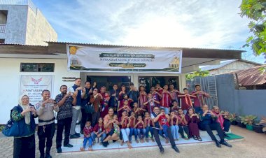 Bhabinkamtibmas-Oetete-Laksanakan-Pemantauan-dan-Pengamanan-Kunjungan-Ketua-Muda-TUN-Mahkamah-Agung-RI