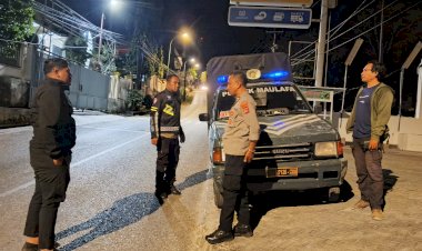 Polsek-Maulafa-Intensifkan-Patroli-Lampu-Biru,-Jaga-Kamtibmas-Wilayah-Hukum-Kondusif.