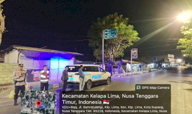 Patroli-Dialogis-Polresta-Kupang-Kota-Jaga-Kamtibmas,-Kapolresta:-Kehadiran-Polisi-Beri-Rasa-Aman-bagi-Masyarakat.