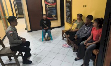 Polsek-Kota-Raja-Fasilitasi-Penyelesaian-Kekeluargaan-Kasus-Dugaan-Kekerasan-Terhadap-Anak-di-Kuanino