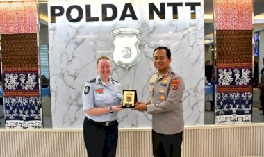 Kapolda-NTT-Terima-Delegasi-Trilateral-Meeting-Polri,-AFP,-dan-PNTL,-Perkuat-Sinergi-Pengamanan-Perbatasan.