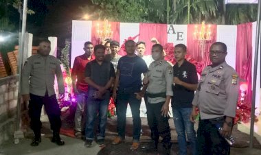 Patroli-Cipta-Kondisi-Polsek-Maulafa-Ciptakan-Rasa-Aman-di-Tengah-Masyarakat,-Tertibkan-Pesta-Pernikahan-Lewati-Batas-Waktu.