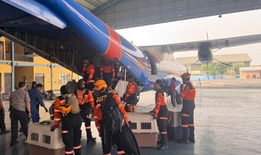 Terus-Bergerak-Cepat,-Polri-Kembali-Kirim-K9,-Obat-obatan-dan-3,4-Ton-Bantuan-ke-NTT.
