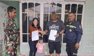 Bhabinkamtibmas-Liliba-Selesaikan-KDRT-Ringan-Melalui-Problem-Solving