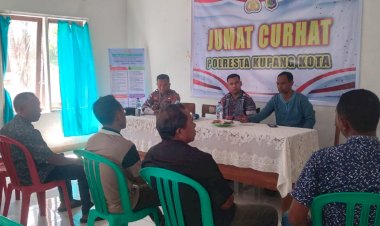 Polsek-Maulafa-Hadir-di-Tengah-Warga,-Jumat-Curhat-Polresta-Kupang-Kota-di-Naimata-Serap-Aspirasi-Kamtibmas.