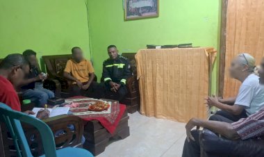 Bhabinkamtibmas-Bakunase-II-Mediasi-Perkelahian,-Dua-Warga-Sepakat-Berdamai.