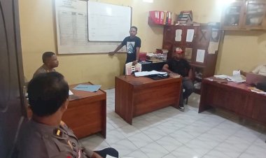 Kapolsek-Kota-Raja-Pimpin-Gelar-Perkara,-Pastikan-Penanganan-Kasus-Berjalan-Profesional.
